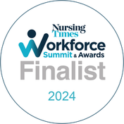 Nursing Times Workforce Summit and Awards 2024 finalist
